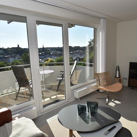 Fewo1846 - Foerdeview - Luxurioese Wohnung Mit 2 Schlafzimmern Und Balkon Mit Hafenblick Flensburg Dış mekan fotoğraf