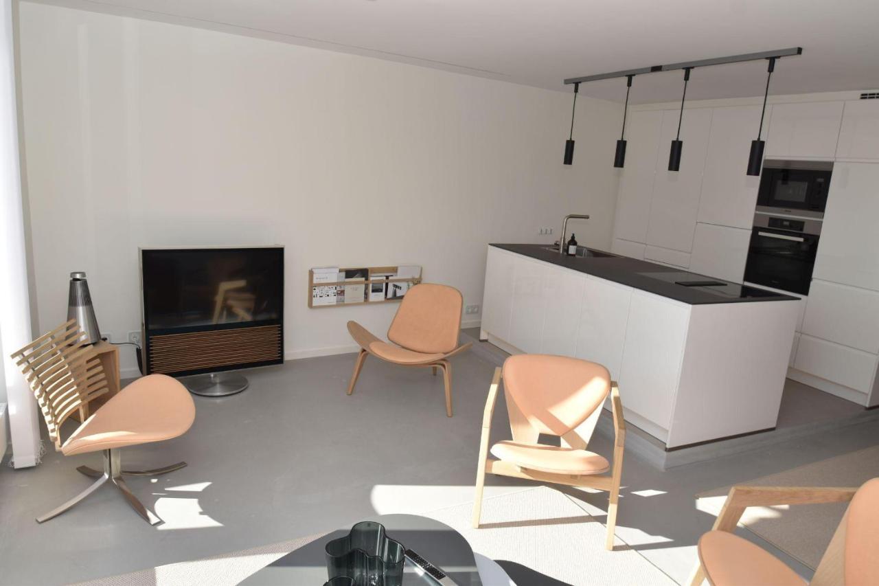 Fewo1846 - Foerdeview - Luxurioese Wohnung Mit 2 Schlafzimmern Und Balkon Mit Hafenblick Flensburg Dış mekan fotoğraf
